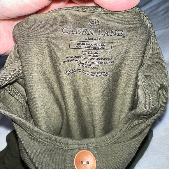 Caden Lane Bamboo Baby Gown - Picture 6 of 6